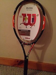 Wilson Burn 100 Team Tennis Racquet 4 1/8" Grip Euro 1 NEW!