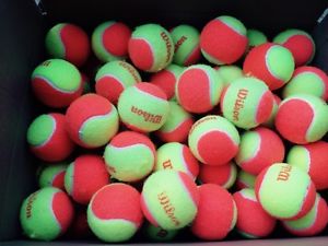 150 used orange dot  low compression tennis balls