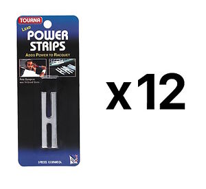 Unique Tourna Lead Power Strip Tennis Racquet Tape 0.5 G Each 6 Pack (12-Pack)