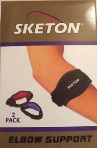 Tennis Elbow Treatment Tendonitis Brace Lifting Band Best Pain Relief 2 Pack Red