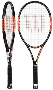 Wilson Burn 100 Team Tennis Racquet Grip 4 3/8 NEW - Retail $140.00