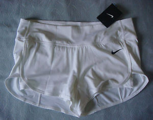 Nike Ace Court Women's Tennis Shorts (646175 100), White, Size L, BNWT