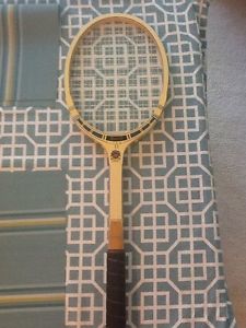 Vintage TAD Davis Wooden Tennis Racket Davis Classic II Model