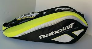 Babolat Aero 6 Pack Tennis Racket Racquet Bag Backpack Rafael Nadal