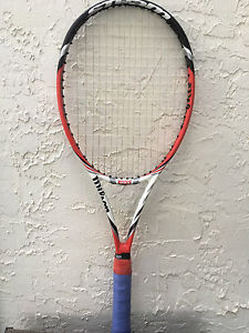 Wilson Steam BLX 99S Tennis Racket Racquet  -Strung-4 3/8'' Grip