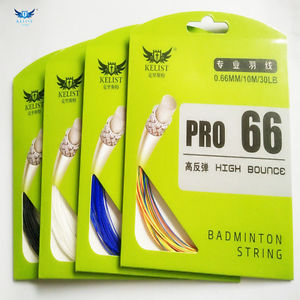 10 pcs 0.66MM  Badminton StringHigh Reaction with A soft Touch,10sets/Lot