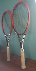 Lot of 3 USED  Head Graphene Prestige MP Tennis Racquet