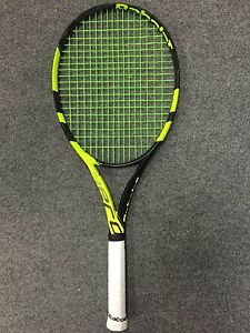 Babolat Pure Aero Team 2016 4 3/8 STRUNG (Tennis Racket 285g 10.1oz FSI Cortex)