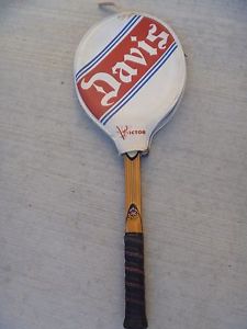 VTG TAD IMPERIAL? PROFESSIONAL? Tennis Racquet 4 3/8" LEATHER COVER NICE OLD