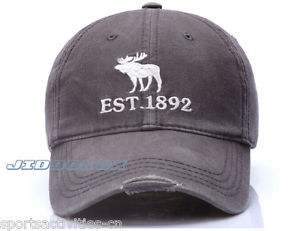 A and F Deerlet Cap Adjustable Baseball/Golf/Tennis Hat Free Shipping