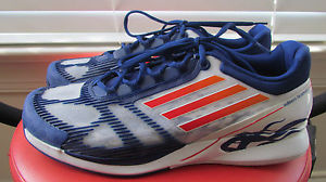 ADIDAS ADIZERO FEATHER II MEN'S TENNIS SHOES SIZE 12