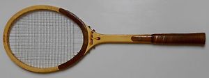 Good Vintage Bancroft Tear Drop Design Wood Tennis Racquet - 4-3/8" Light
