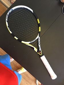 2 Babolat Aero Pro Drive GTs, One 4 1/4 And One 4 1/8.