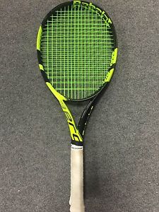 Babolat Pure Aero 2016 4 3/8 STRUNG (Tennis Racket 300g 10.6oz Cortex FSI Drive)