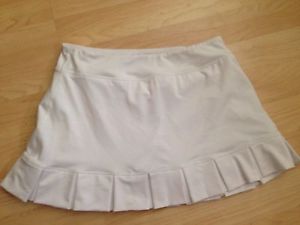 ZELLA WHITE PLEATED TENNIS SKIRT SKORT SZ M Nordstrom