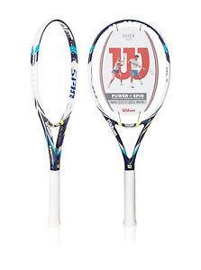 New Wilson Juice 100 SPIN Amplifeel (16x15) Tennis Racquet Unstrung Sz 4 3/8