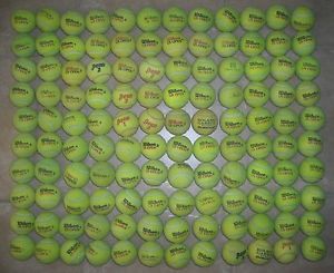 120 Wilson US Open Tennis Balls Good Condition