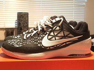 Nike Zoom Cage 2 Black/white size 14