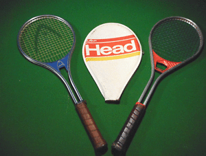 VINTAGE HEAD TENNIS RACKETS - MODEL: MASTER PLUS  and PROFESSIONAL