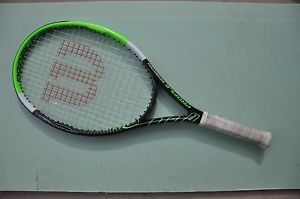 WILSON PROFILE SENSATION 115 SQ. IN. TENNIS RACQUET GRIP:4 1/2" FREE SHIPPING