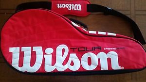 Wilson Tour Tennis Racket Bag & Wilson Hyper Hammer Tennis Racket