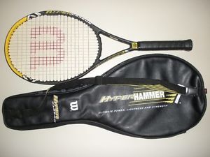 WILSON HYPER HAMMER 6.3 OS 110 TENNIS RACQUET  4 3/8   27.5"