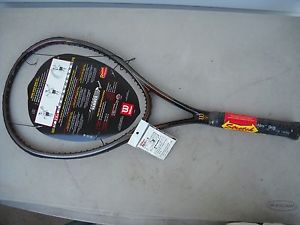 WILSON  STRETCH SLEDGE HAMMER TENNIS RACQUET WITH CASE