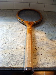 Antique Early Wightman Cup Bancroft Womens Tennnis Racquet Vintage Rare