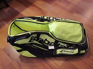 Babolat Pure AERO 12RH Rafa Nadal Black/Lime Neon Tennis racquet Bag case