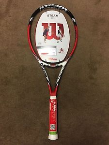 New Wilson Steam 99S Amplifeel (16x15) Tennis Racquet Unstrung Sz 4 1/4