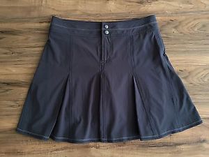 TITLE NINE Swing Skort Gray Tennis Golf Skirt Sewn-In Boy Shorts Size 4