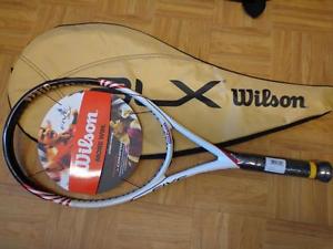 New Wilson BLX 5 103 head 4 1/2 grip with BAG Tennis Racquet