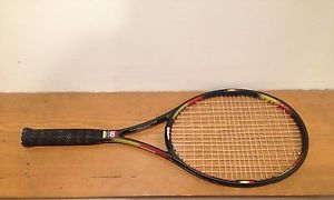 Wilson ProStaff 6.1 Classic 95 SQ In Graphite Kelvar Tennis Racquet With Cover