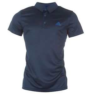 Adidas Fab Tennis Polo Shirt Mens Navy Top T-Shirt Tee