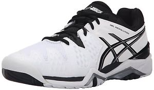 ASICS Gel Resolution 6 Men's Tennis shoes sneakers - White - Reg $140