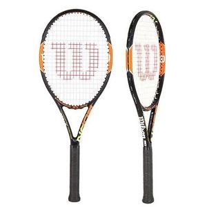 Wilson Burn 95 Kei Nishikori UnstrungTennis Racquet, Grip size: 4 1/8"