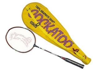 Cockatoo 0505 Racket Badminton (Jaune) Racquet Cary Case Club scolaire