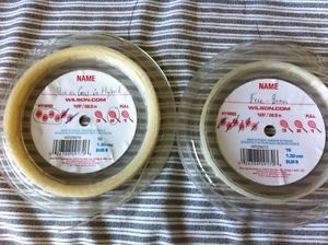 2 Wilson NXT 16G Tennis String Sets (from a Reel of 3 Sets)