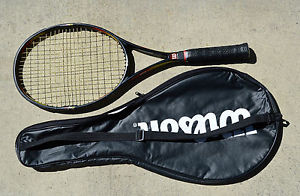 Wilson Pro Staff Classic 6.1 si Tennis Racquet Graphite Kevlar w/carry case