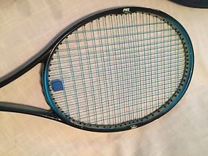 EUC Wilson Ultra 6.8 si Tennis Racket SPS Grip 4 1/2" Blue Oversized PWS w/ Case