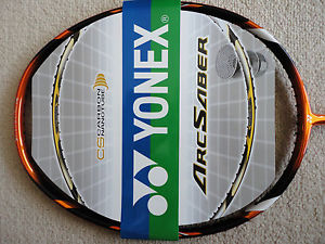 New YONEX ARCSABER 5 DX 5DX 3UG5 CS Carbon Nanotube Badminton Raquet Japan Made