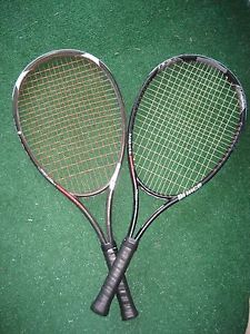 Prince Racquets (2)  - More Power & Triple Threat Dominant PL=1500  4 3/8  Deal!