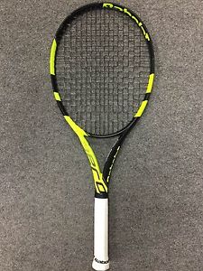 Babolat Pure Aero Team 2016 4 3/8 STRUNG (Tennis Racket 285g 10.1oz FSI Cortex)