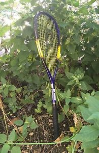 Prince Junior Squash Racket Extender Smash with Cover & Pro Grip.