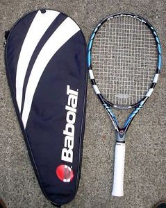 BABOLAT TENNIS RACQUET BABOLAT PURE DRIVE 110 TENNIS RACQUET SWIRLY RARE 4 3/8