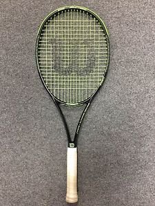 Wilson Blade 98 16x19 4 3/8 STRUNG (Tennis Racket Racquet 304g 10.7oz 2015 blx)