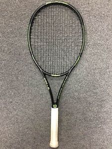 Wilson Blade 98S 4 1/4 STRUNG (Tennis Racket Racquet 394g 10.4oz 2015 blx spin)