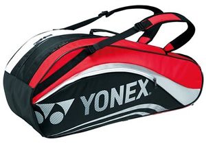 YONEX Racquet Bag Rucksack 6 Tennis & Badminton BAG1612R RED & BLACK JAPAN