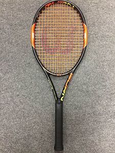 Wilson Burn 95 STRUNG 4 3/8 (Tennis Racket Racquet Kei Nishikori 16x20 309g '16