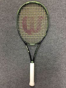 Wilson Blade 98 16x19 4 3/8 STRUNG (Tennis Racket Racquet 304g 10.7oz 2015 blx